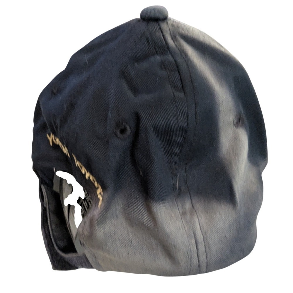 New Orleans Saints Hat Yokem Toyota Promo Sun Faded Distressed Fleur De Lis Cap - Picture 2 of 9